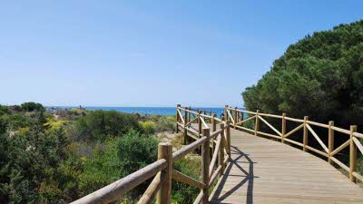 Cabopino, Playa de Cabopino, Southern Spain, Bridge, Water